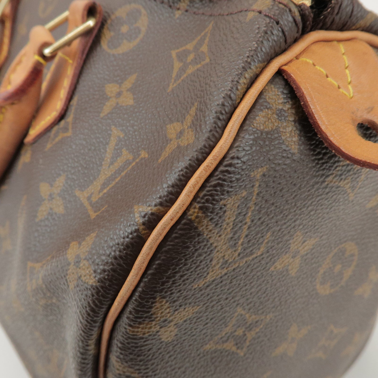 Louis Vuitton Monogram Speedy 30 Boston Bag Hand Bag Brown M41526