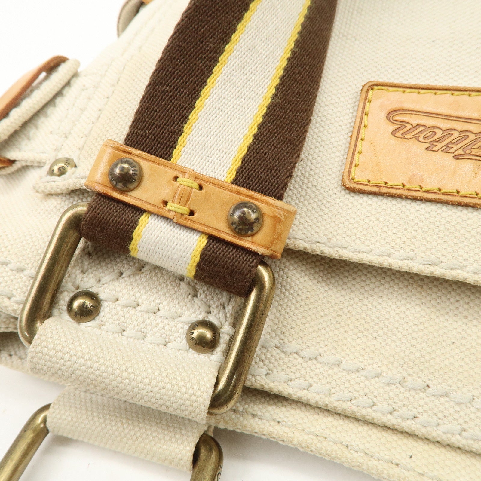 Louis Vuitton Cruise Line Globe Shopper MM Shoulder Bag M95114 Used