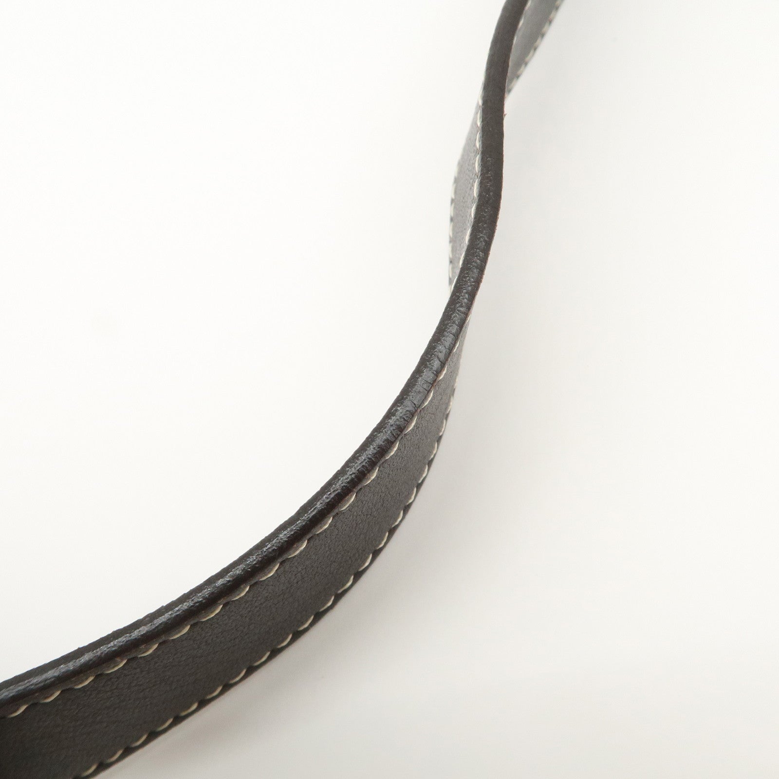 CELINE Macadam Canvas Leather Shoulder Bag Crossbody Bag Brown