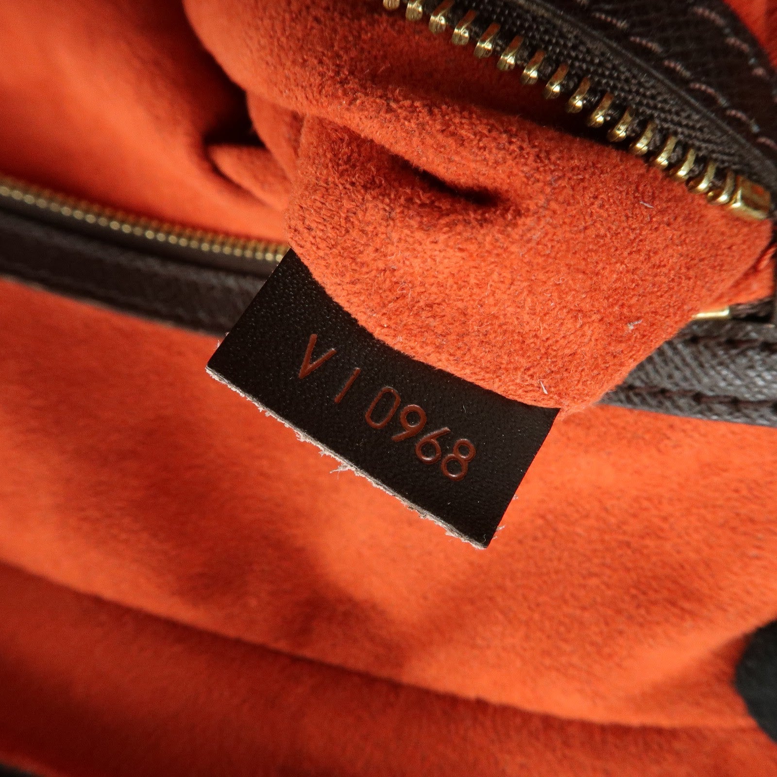 Louis Vuitton Damier Canvas Brera Hand Bag Ebene N51150