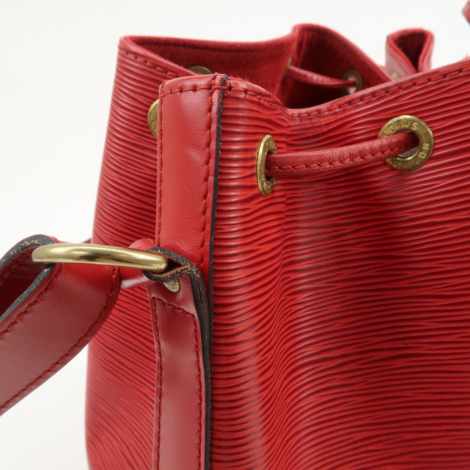 Louis Vuitton Epi Leather Noe Shoulder Bag Castilian Red M59007