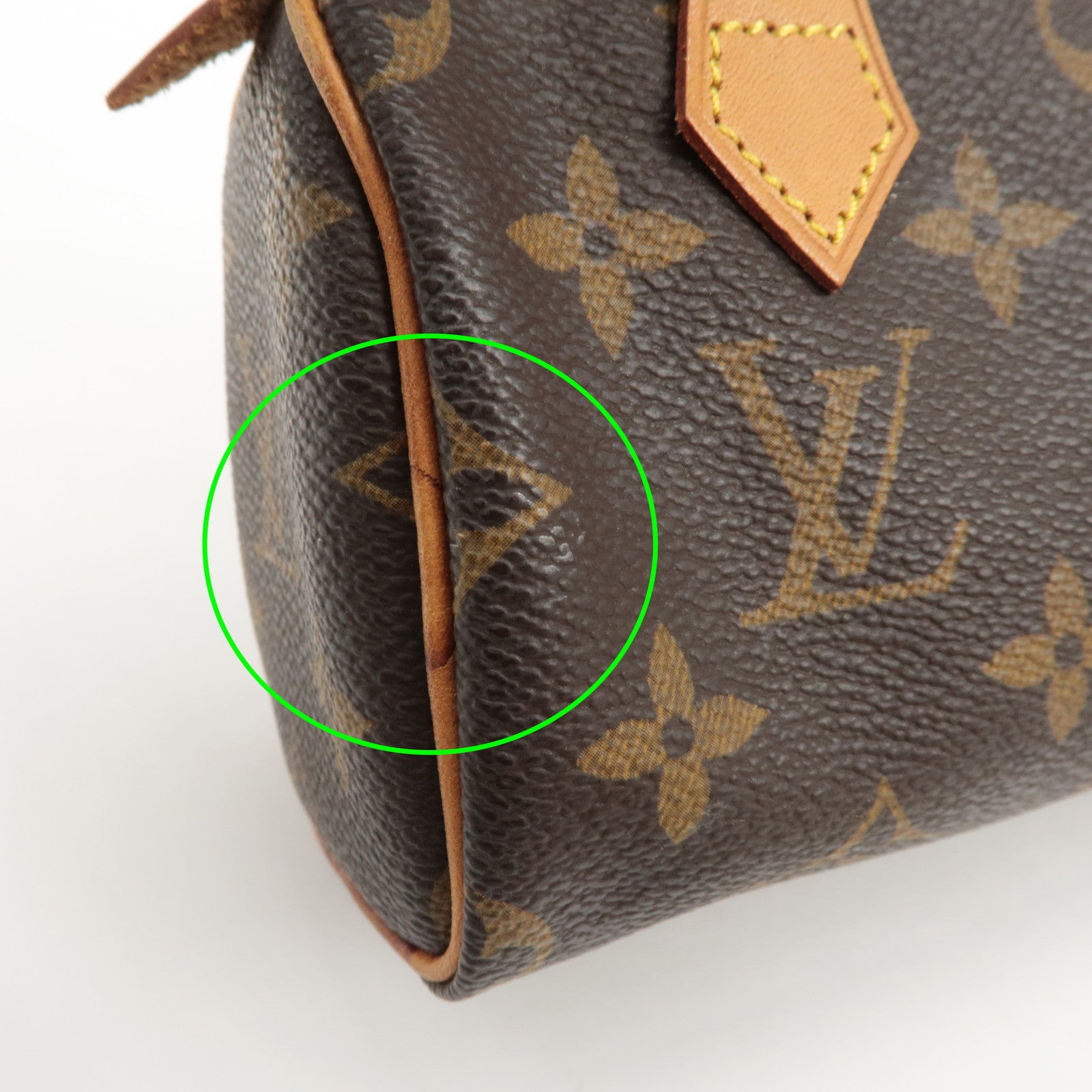 Louis Vuitton Monogram Mini Speedy & Strap M41534 J75010 Used