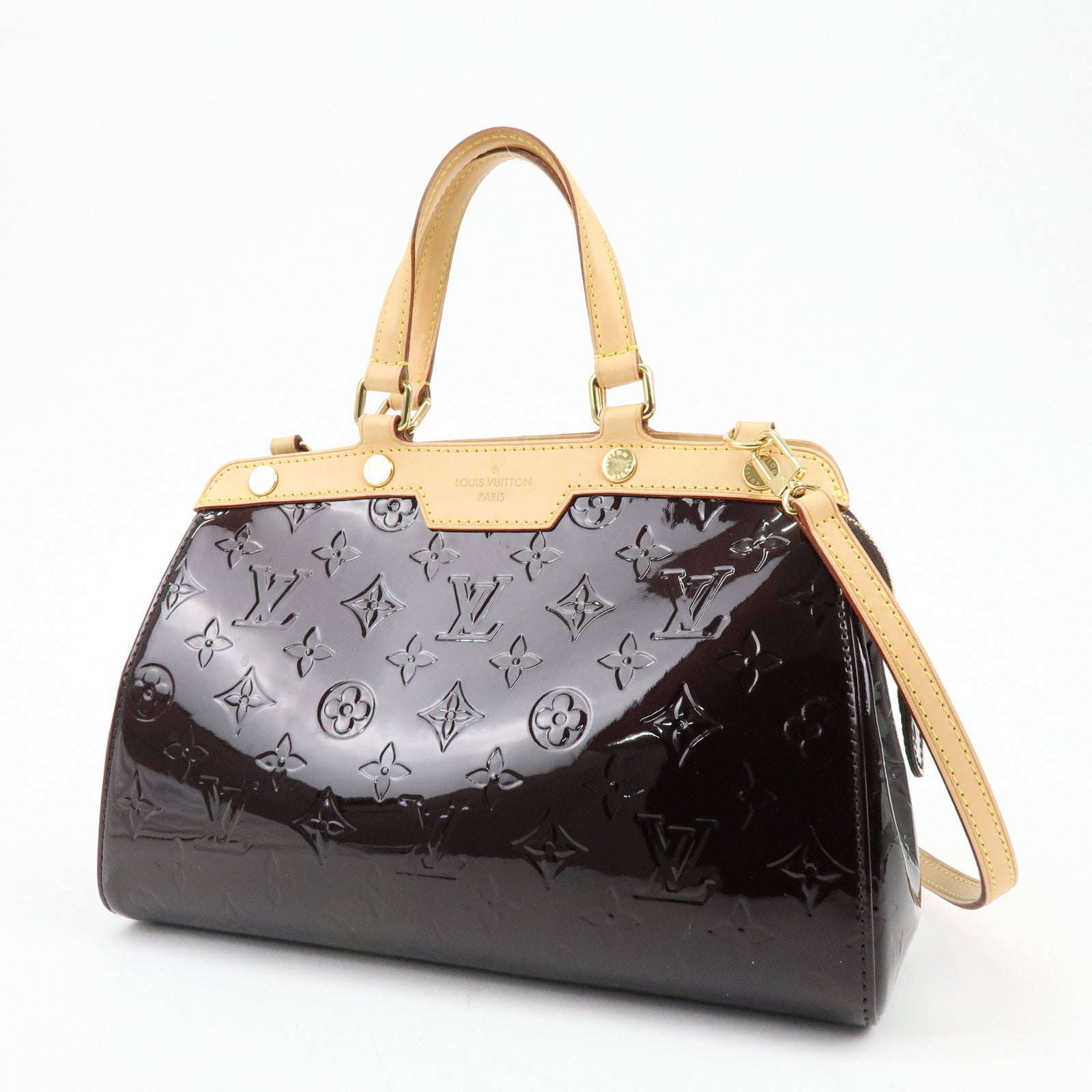 Louis Vuitton Brea PM Monogram Vernis Leather 2 Way Bag M91622