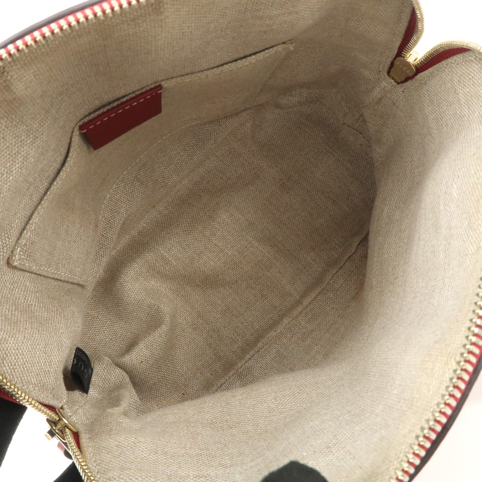 GUCCI Micro Guccissima 2Way Bag Hand Bag Red 449654