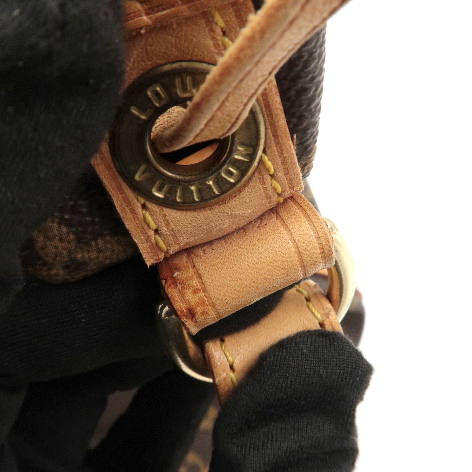 Louis Vuitton Monogram Noe Shoulder Bag Hand Bag Brown M42224 Used