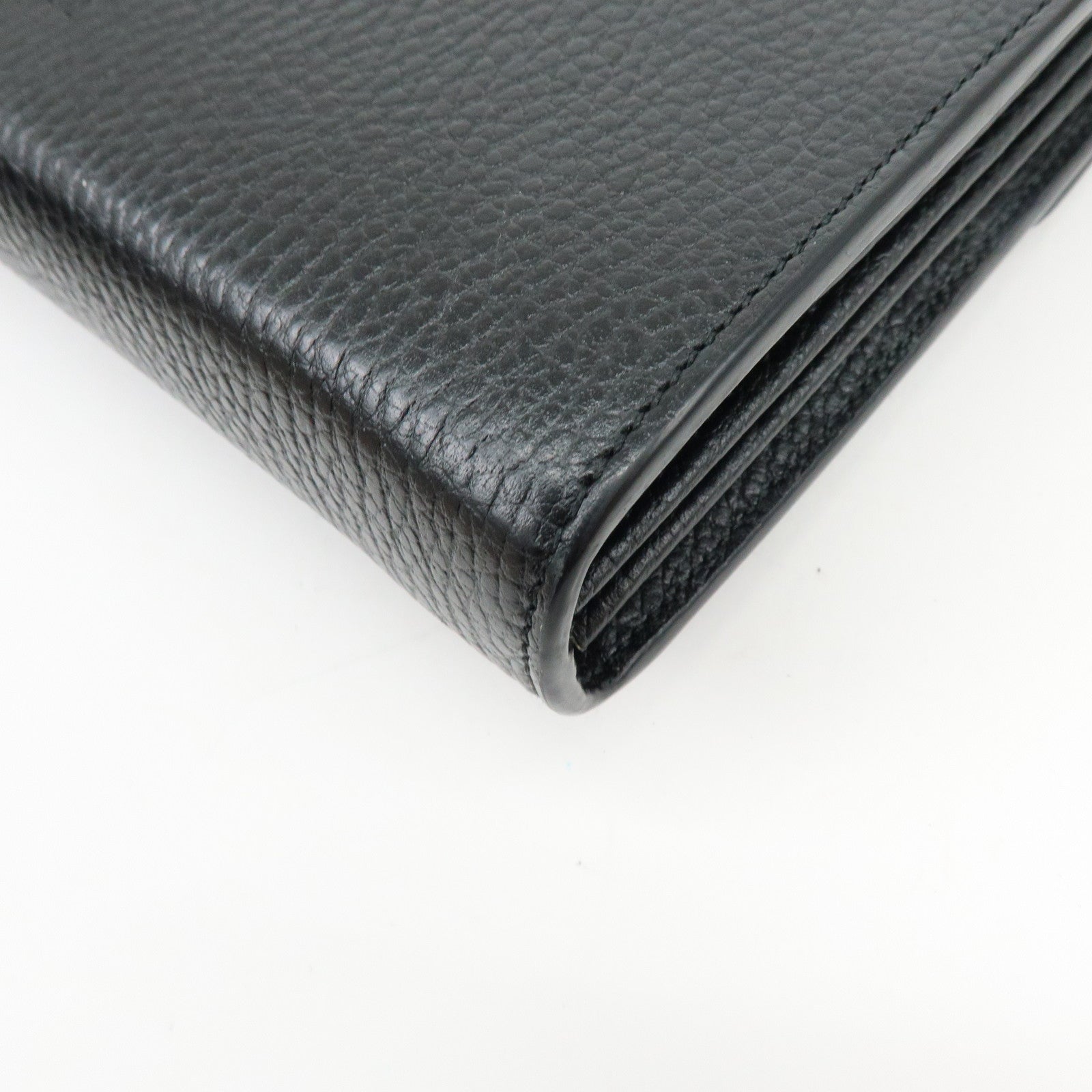 GUCCI Dionysus Leather Chain Wallet Shoulder Bag Black 401231