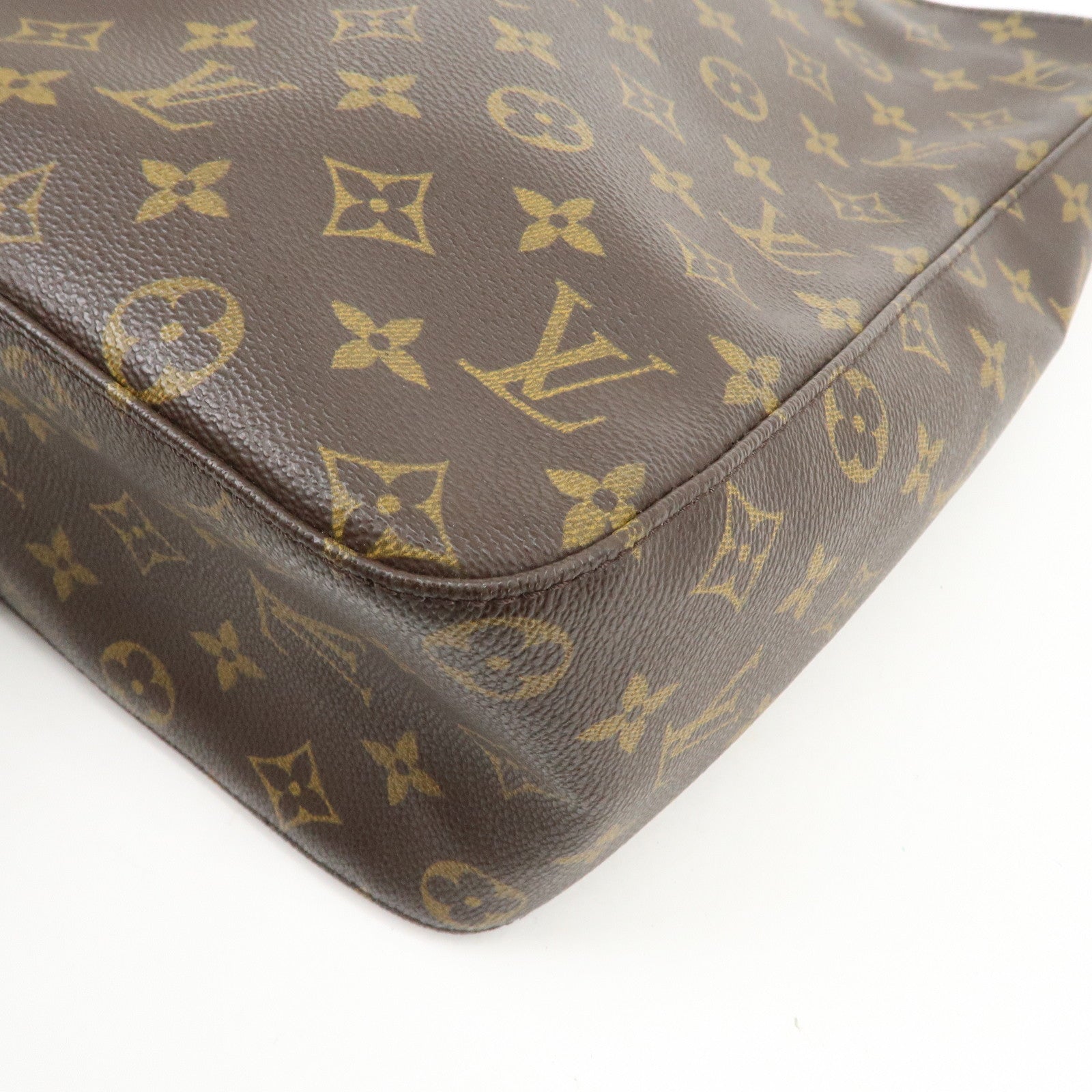 Louis Vuitton Monogram Looping GM Shoulder Bag Brown M51145