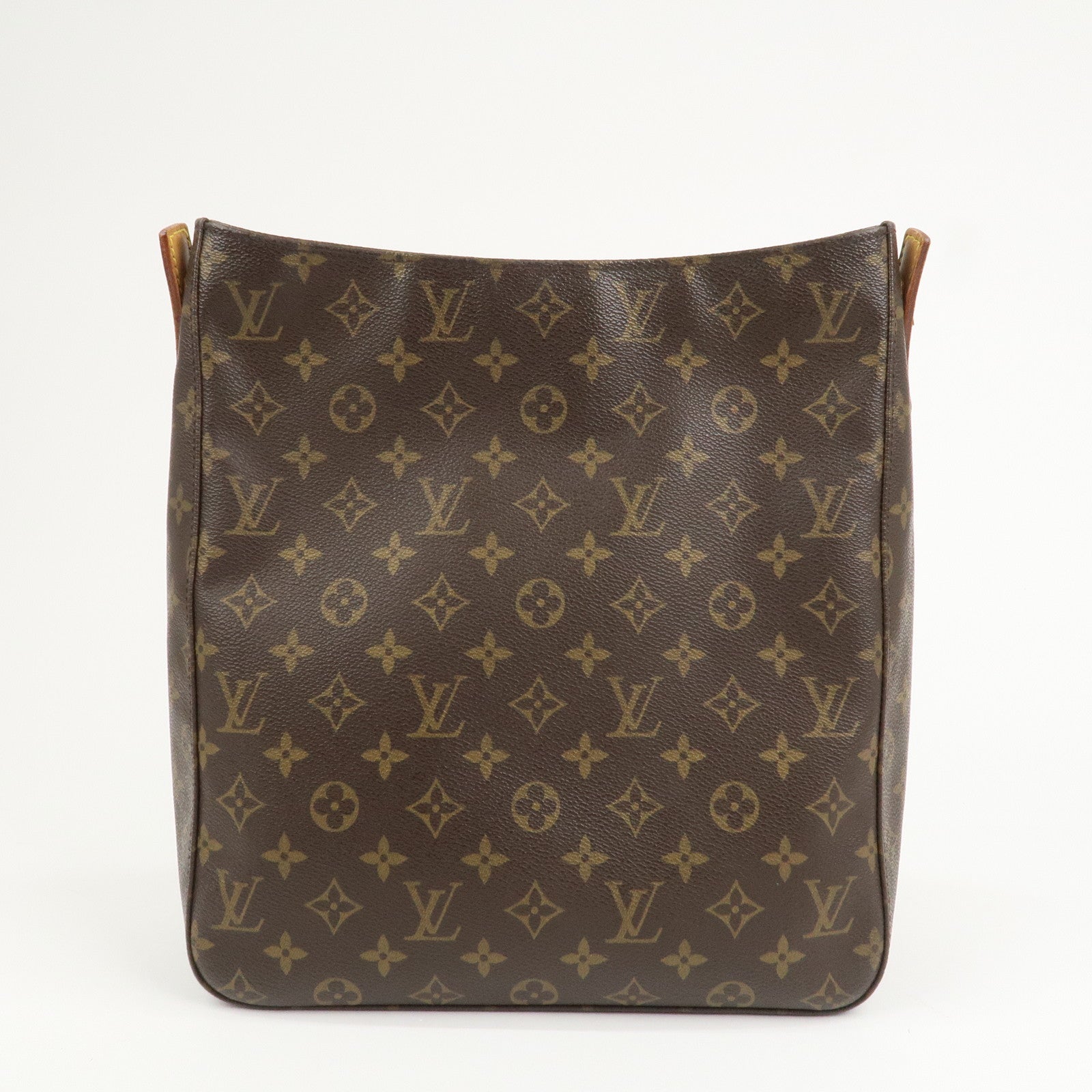 Louis Vuitton Monogram Looping GM Shoulder Bag Brown M51145