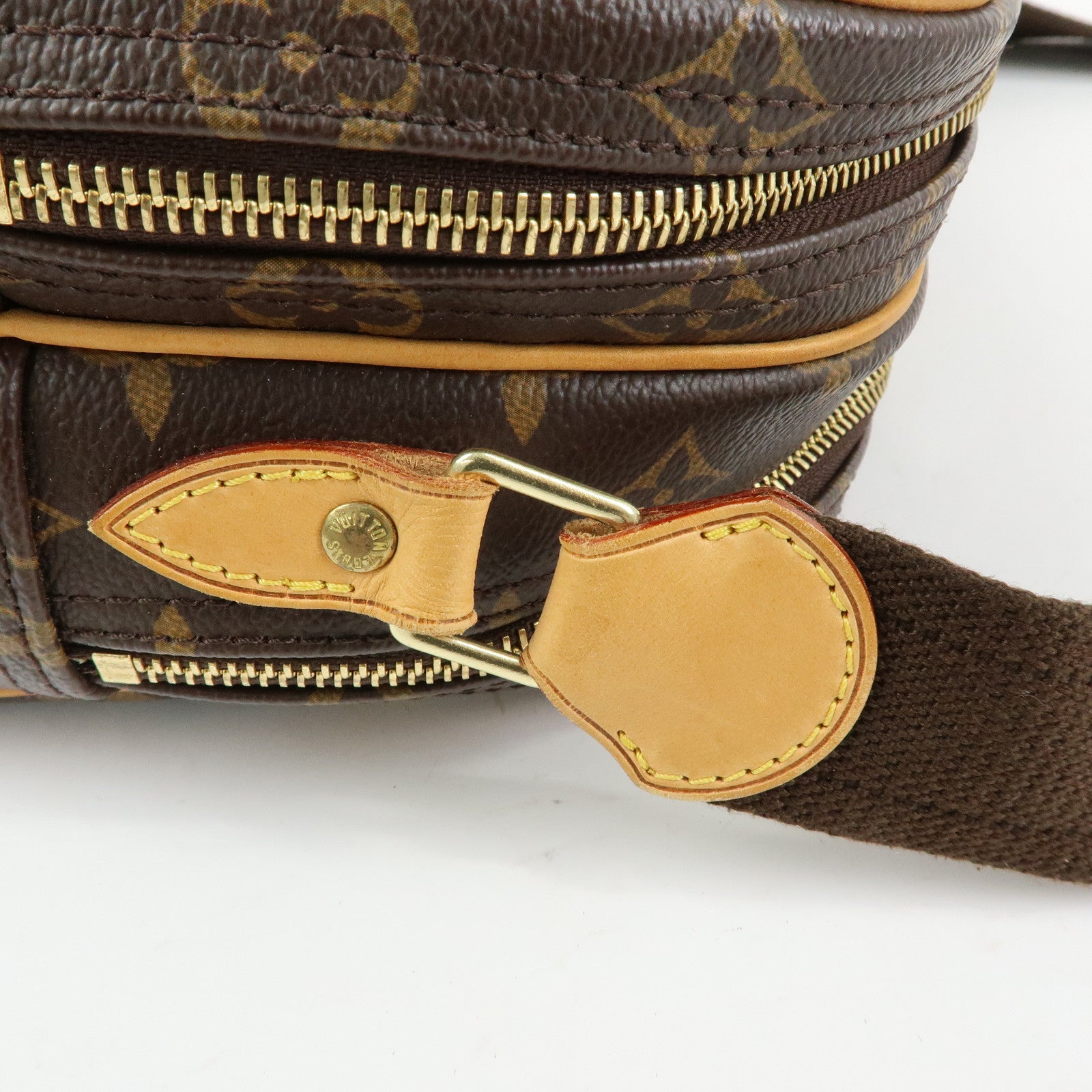 Louis Vuitton Monogram Reporter PM Shoulder Crossbody Bag M45254