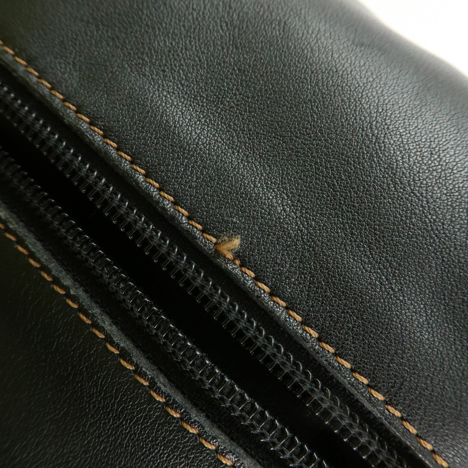 LOEWE Anton Calf Leather Backpack Rucksack Black