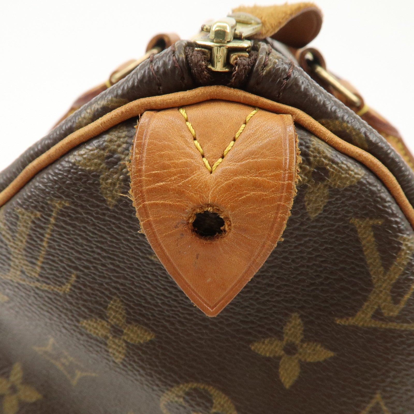 Louis Vuitton Monogram Speedy 30 Boston Bag Hand Bag Brown M41526