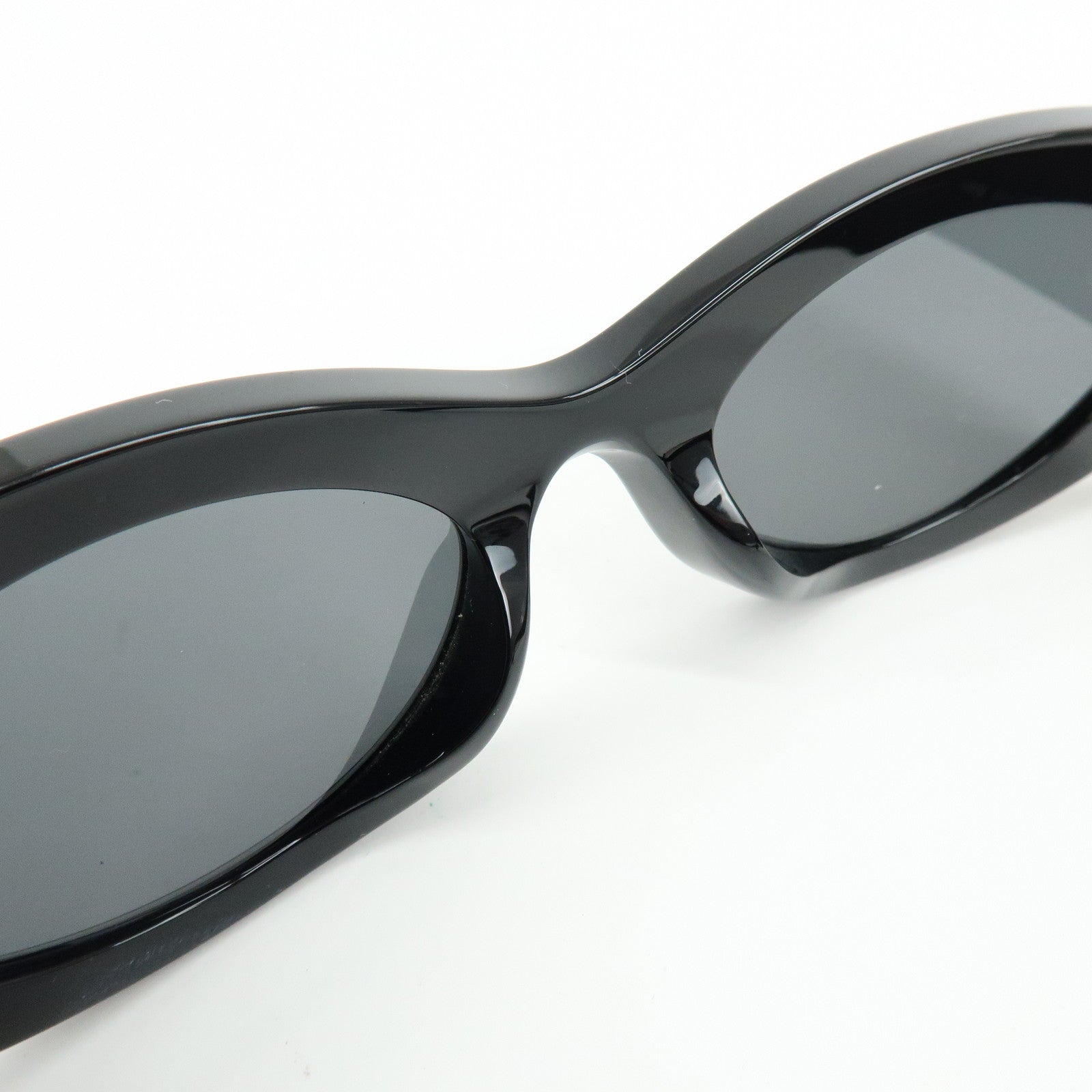 MIU MIU Logo Plastic Sunglasses Black SMU 11W 54□211AB-5S0 135 3N