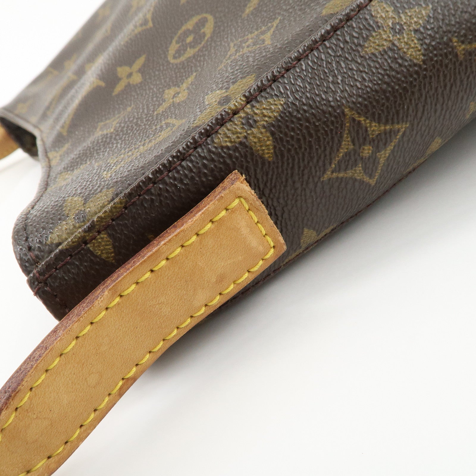 Louis Vuitton Monogram Looping GM Shoulder Bag Brown M51145