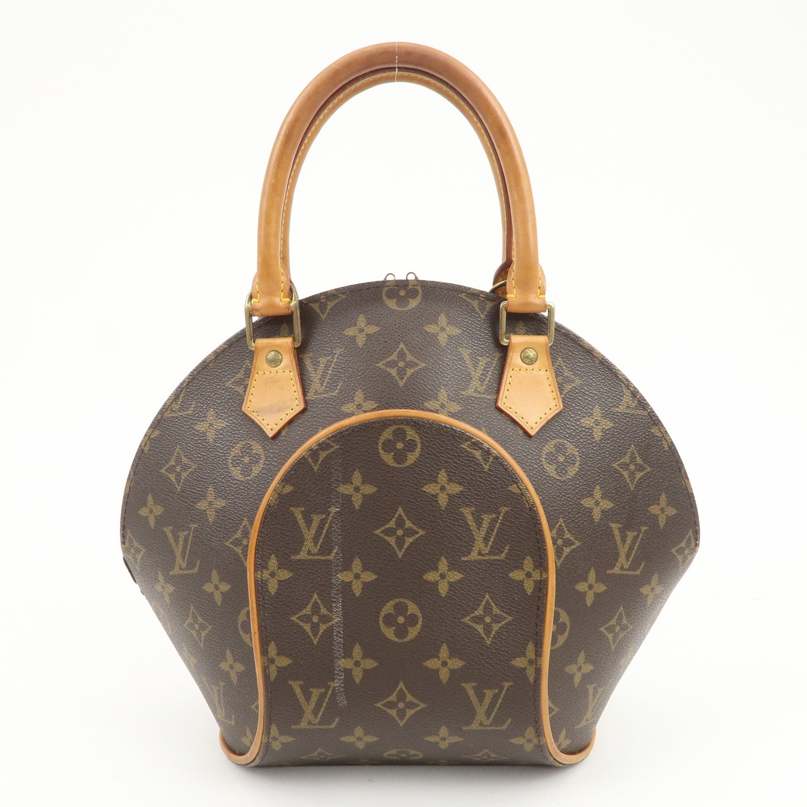 Louis Vuitton Monogram Ellipse PM Hand Bag Brown M51127