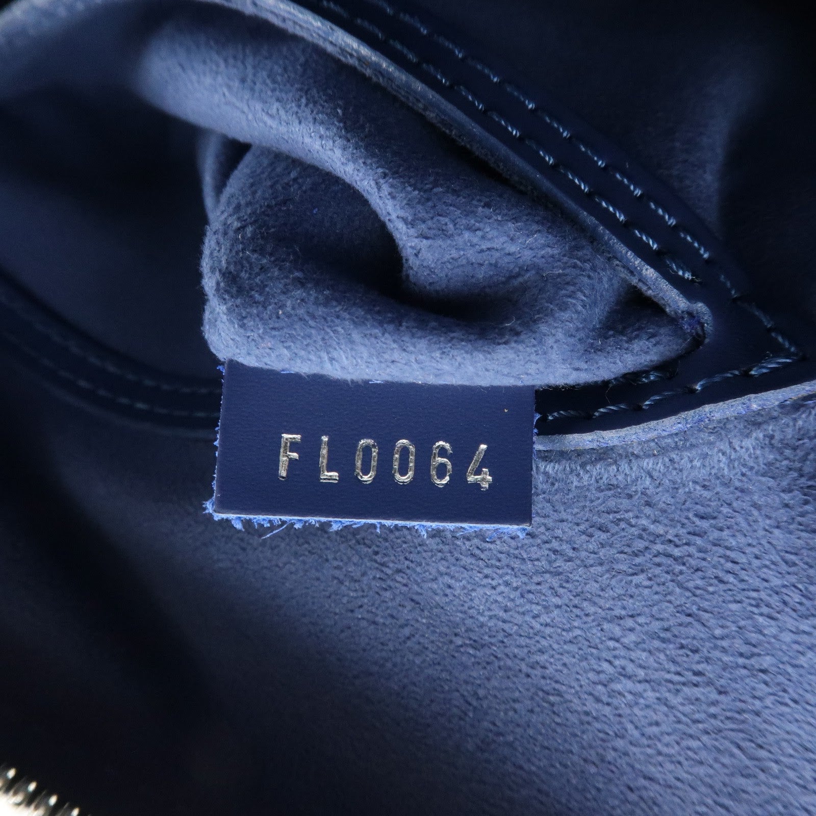 Louis Vuitton Epi Leather Alma PM Hand Bag Myrtille Blue M5214G