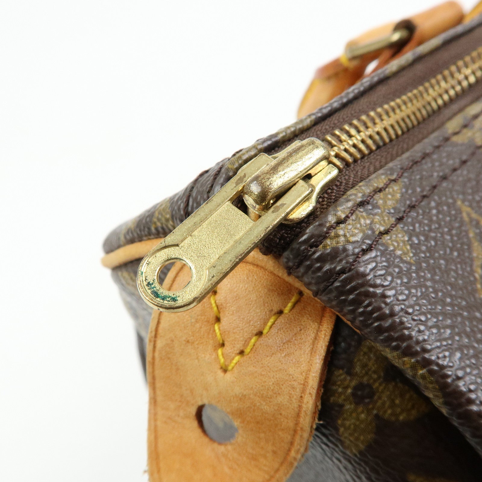 Louis Vuitton Monogram Speedy 30 Boston Bag Hand Bag Brown M41526