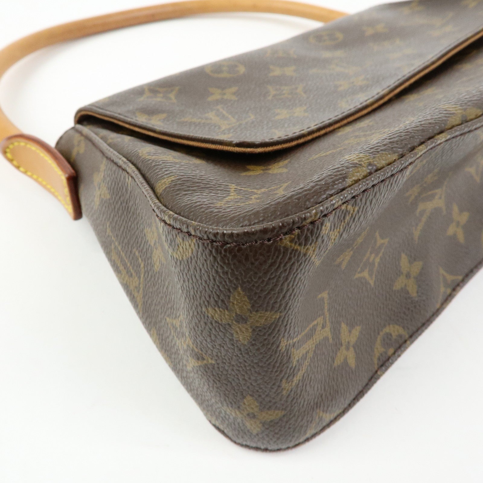 Louis Vuitton Monogram Mini Looping Shoulder Bag Brown M51147