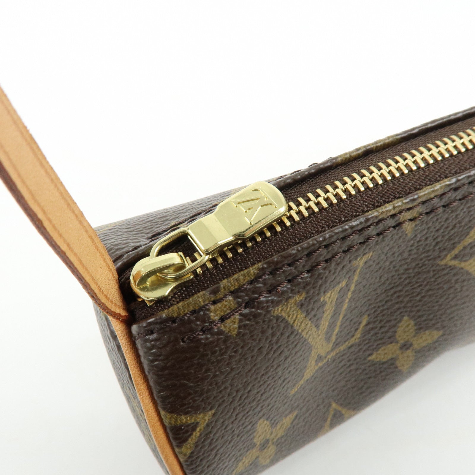Louis Vuitton Monogram Mini Pouch for Papillon Bag Brown