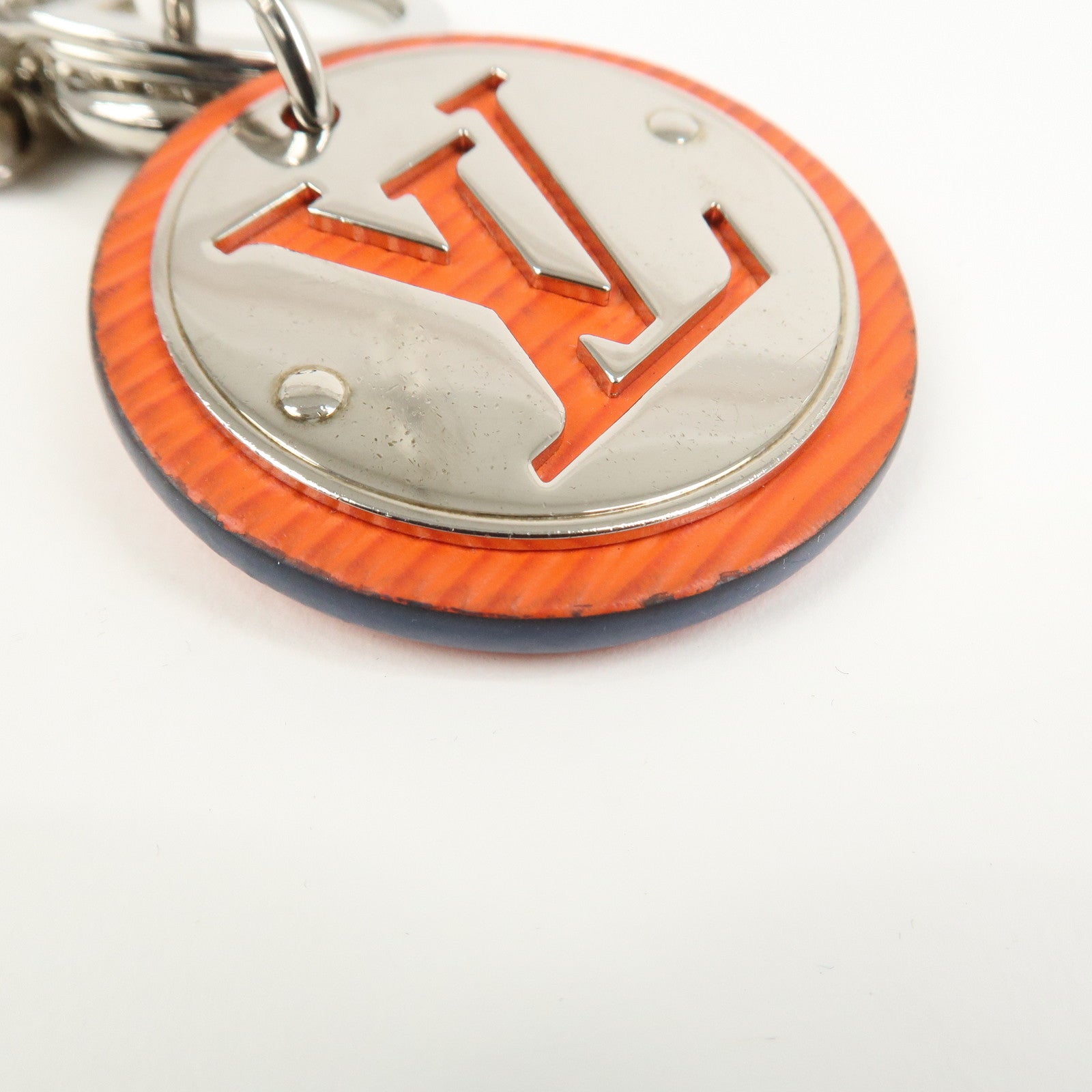 Louis Vuitton Epi Porte Cles LV Circle Bag Charm Key Chain M62689
