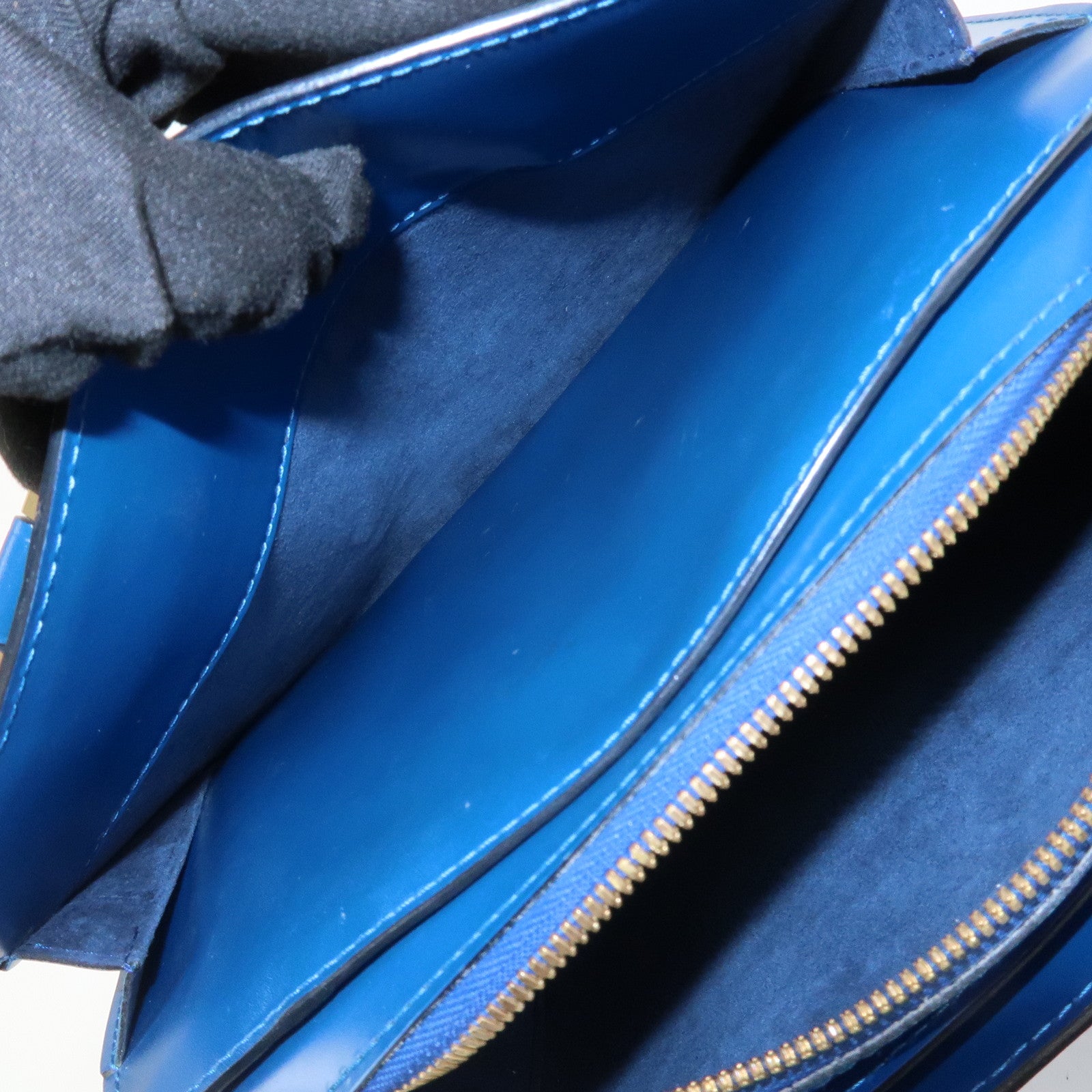 Louis Vuitton Epi Pont Neuf Hand Bag Toledo Blue M52055