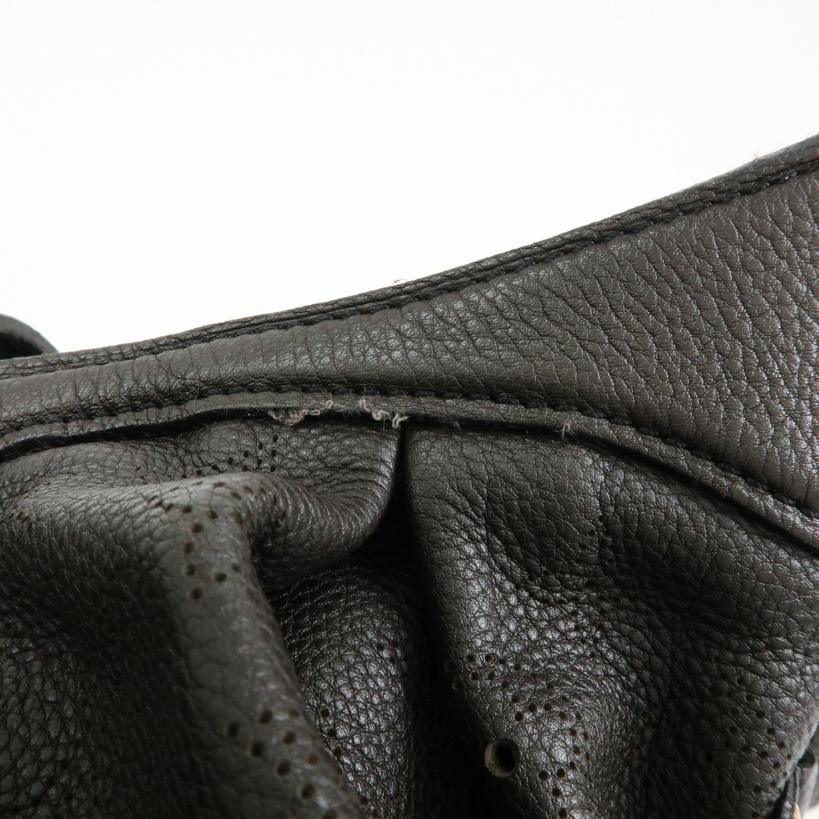 Louis Vuitton Monogram Mahina XS Leather 2Way Bag Chocolat M95972