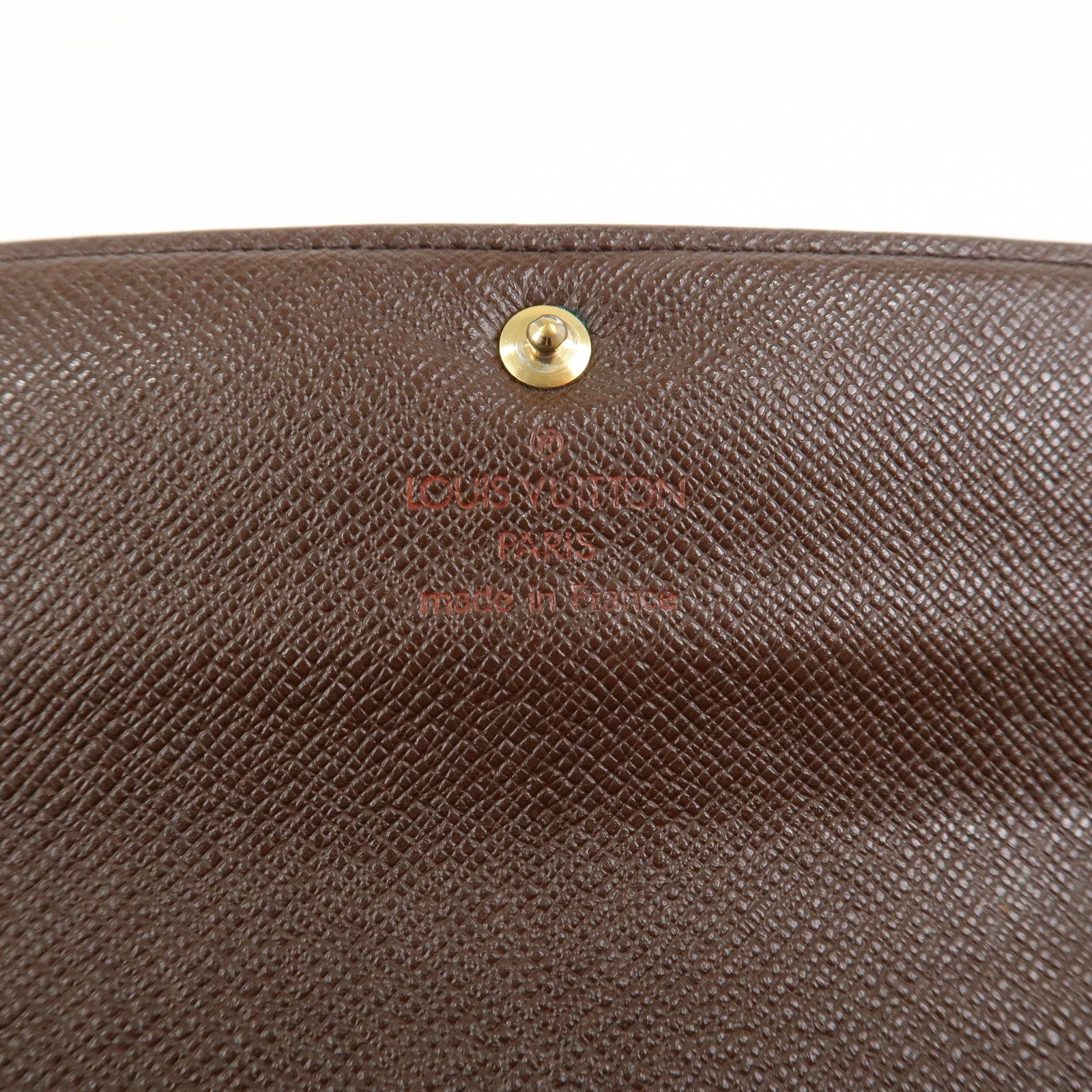 Louis Vuitton Damier Ebene Portefeuille Sarah Long Wallet N61724