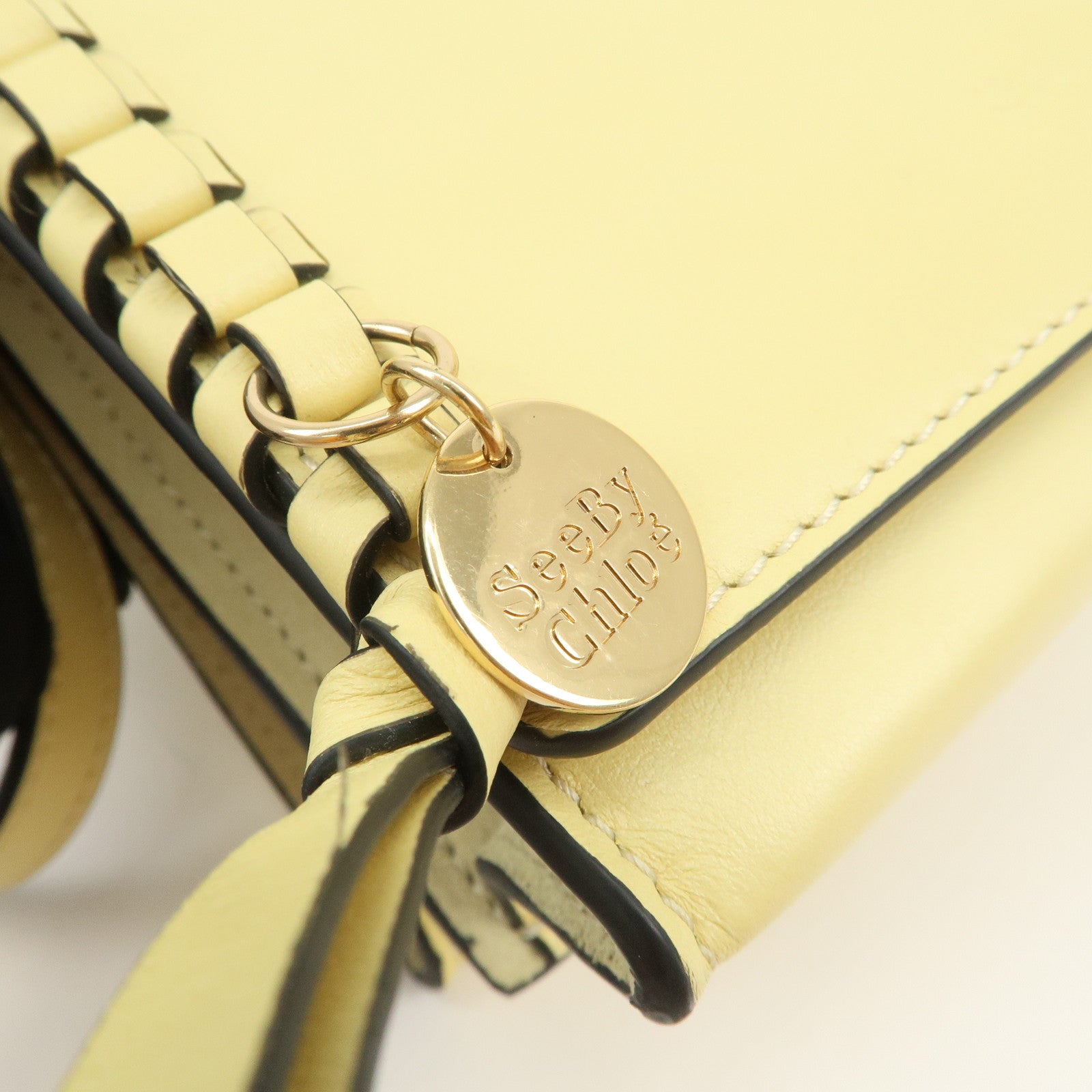 Chloe See By Chloe Tilda Leather 2WAY Bag Hand Bag 01-22-52-65