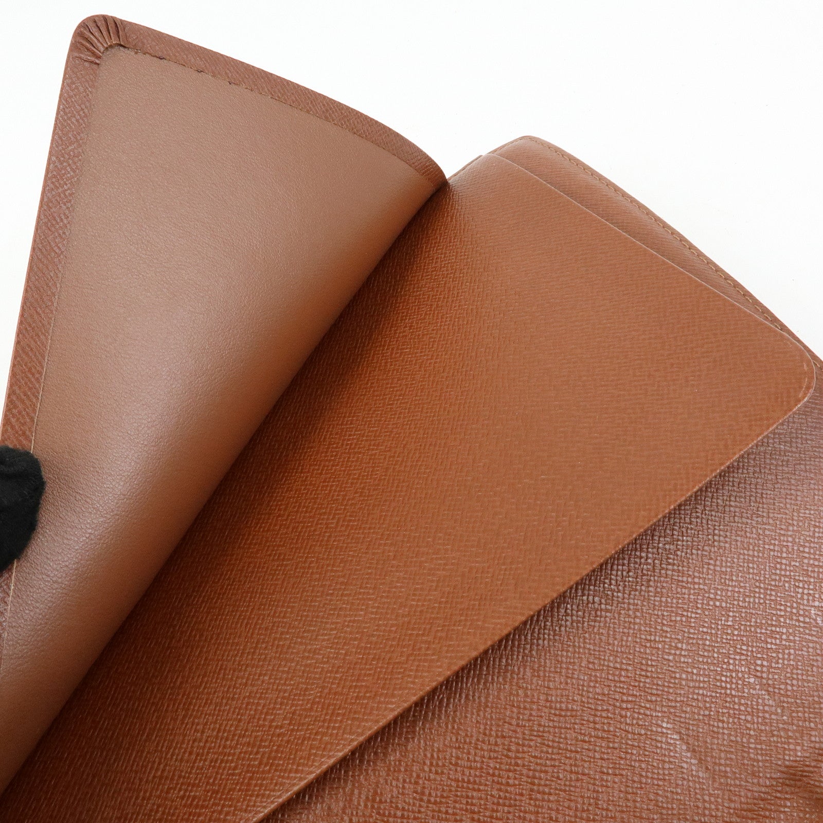 Louis Vuitton Monogram Agenda GM Planner Cover Brown R20106