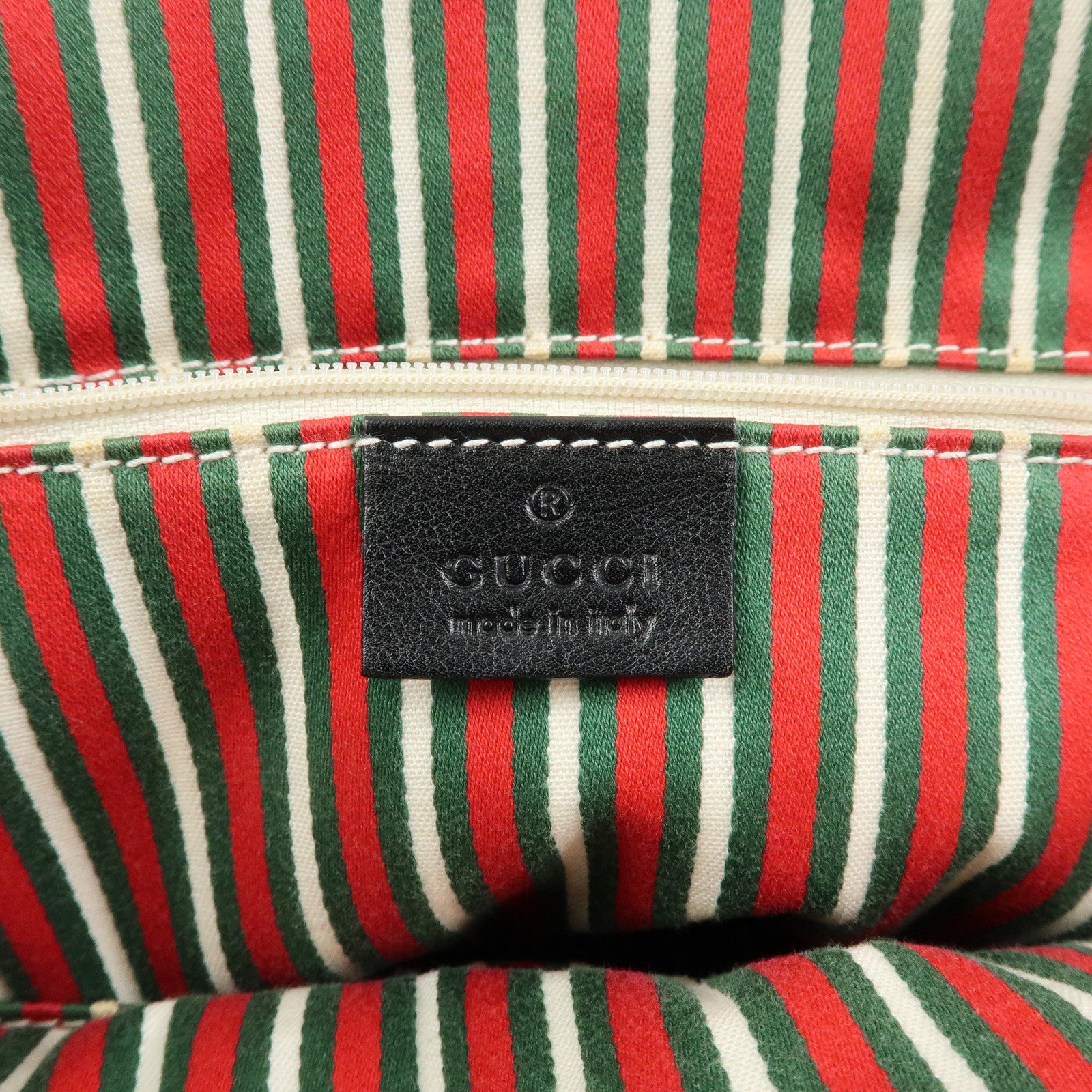 GUCCI Interlocking G New Britt GG Canvas Leather Tote Bag 169946