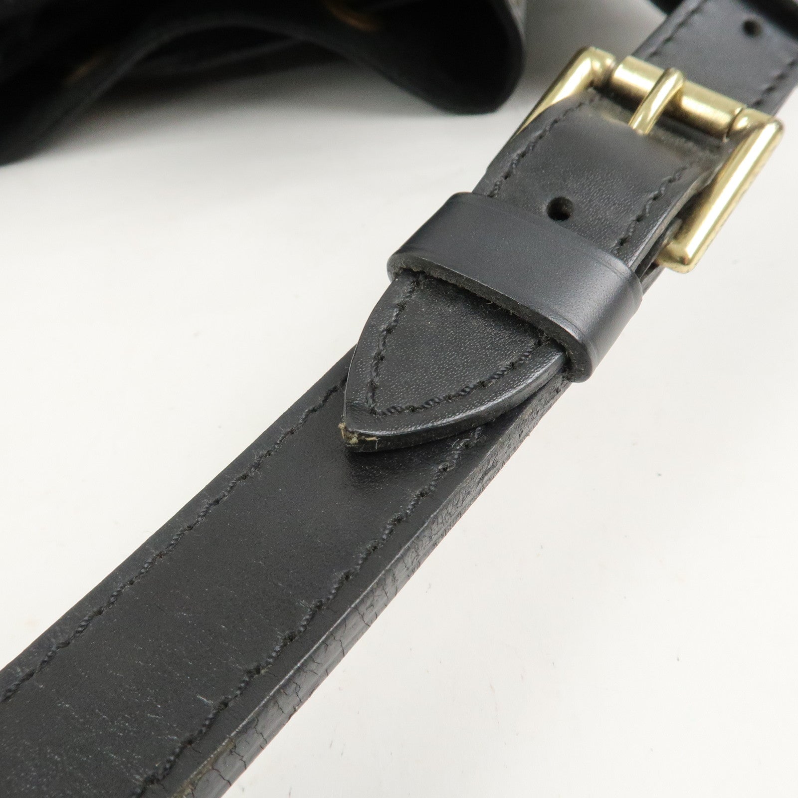 Louis Vuitton Epi Petit Noe Shoulder Bag Noir Black M44102