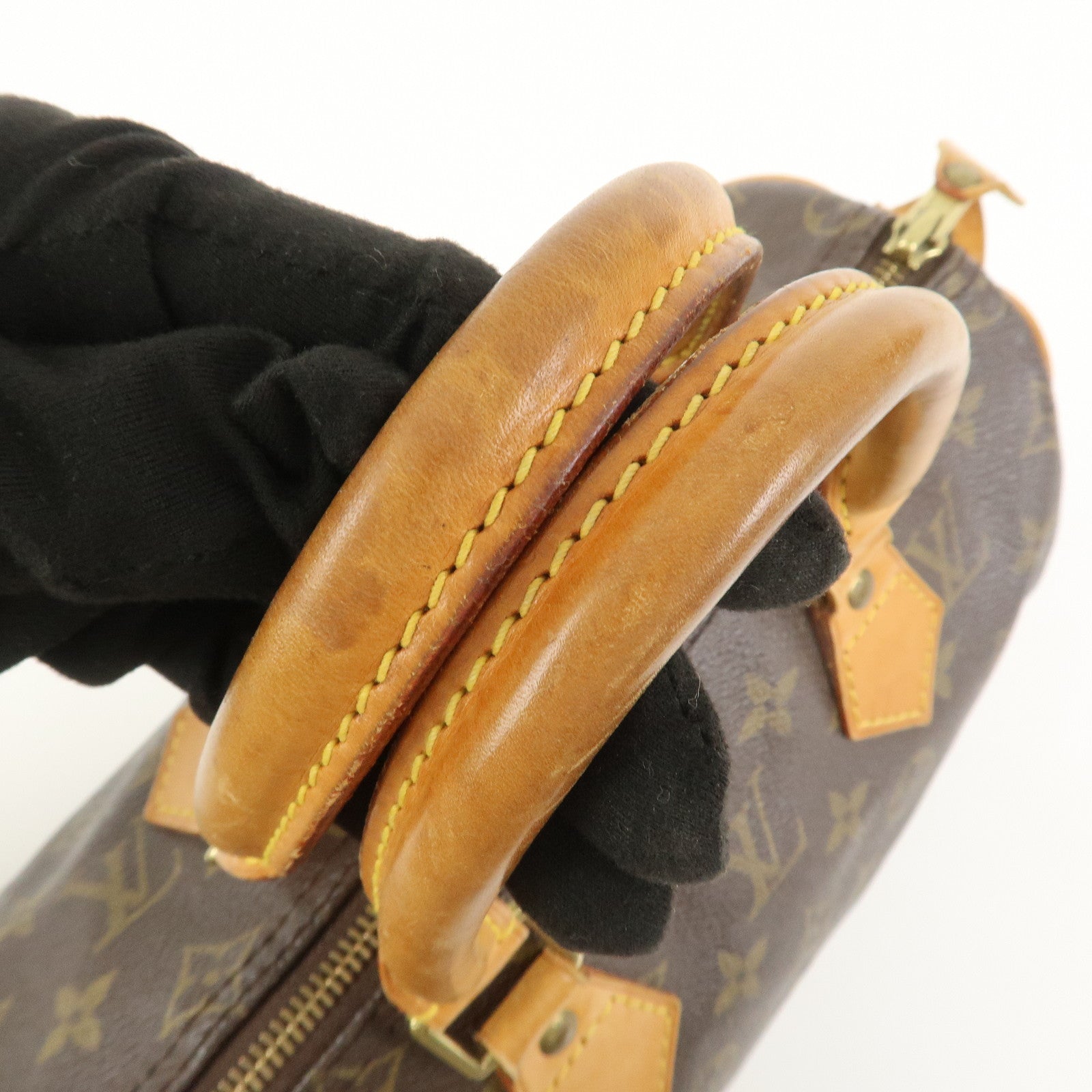 Louis Vuitton Monogram Speedy 25 Boston Bag Hand Bag Brown M41528