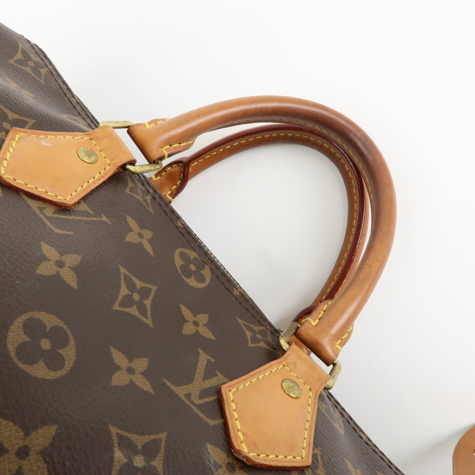 Louis Vuitton Monogram Speedy 30 Boston Bag Hand Bag Brown M41108