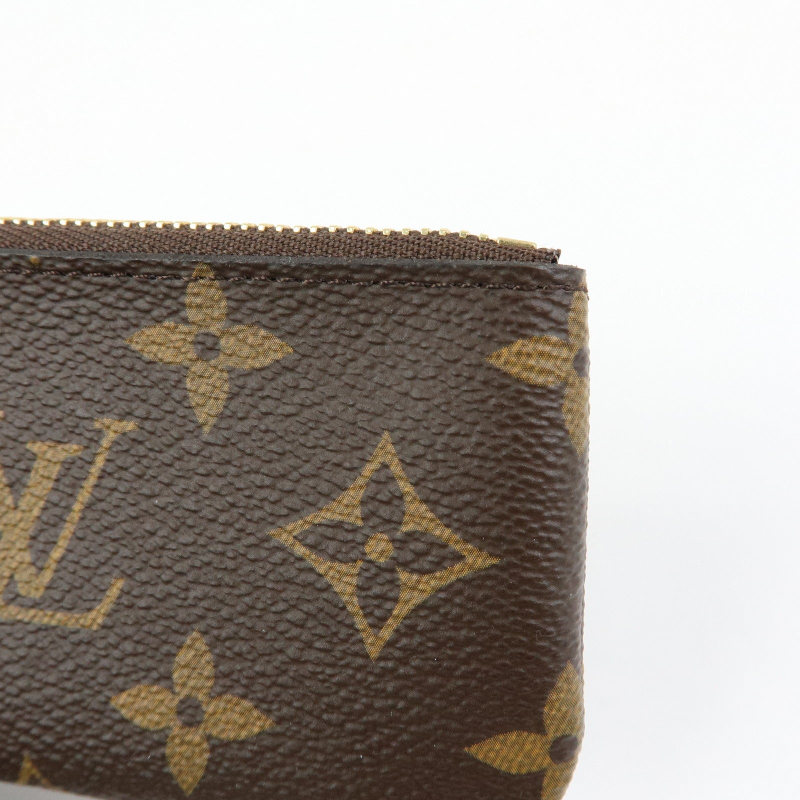 Louis Vuitton Monogram Pochette Cles Coin Case Key Case M62650