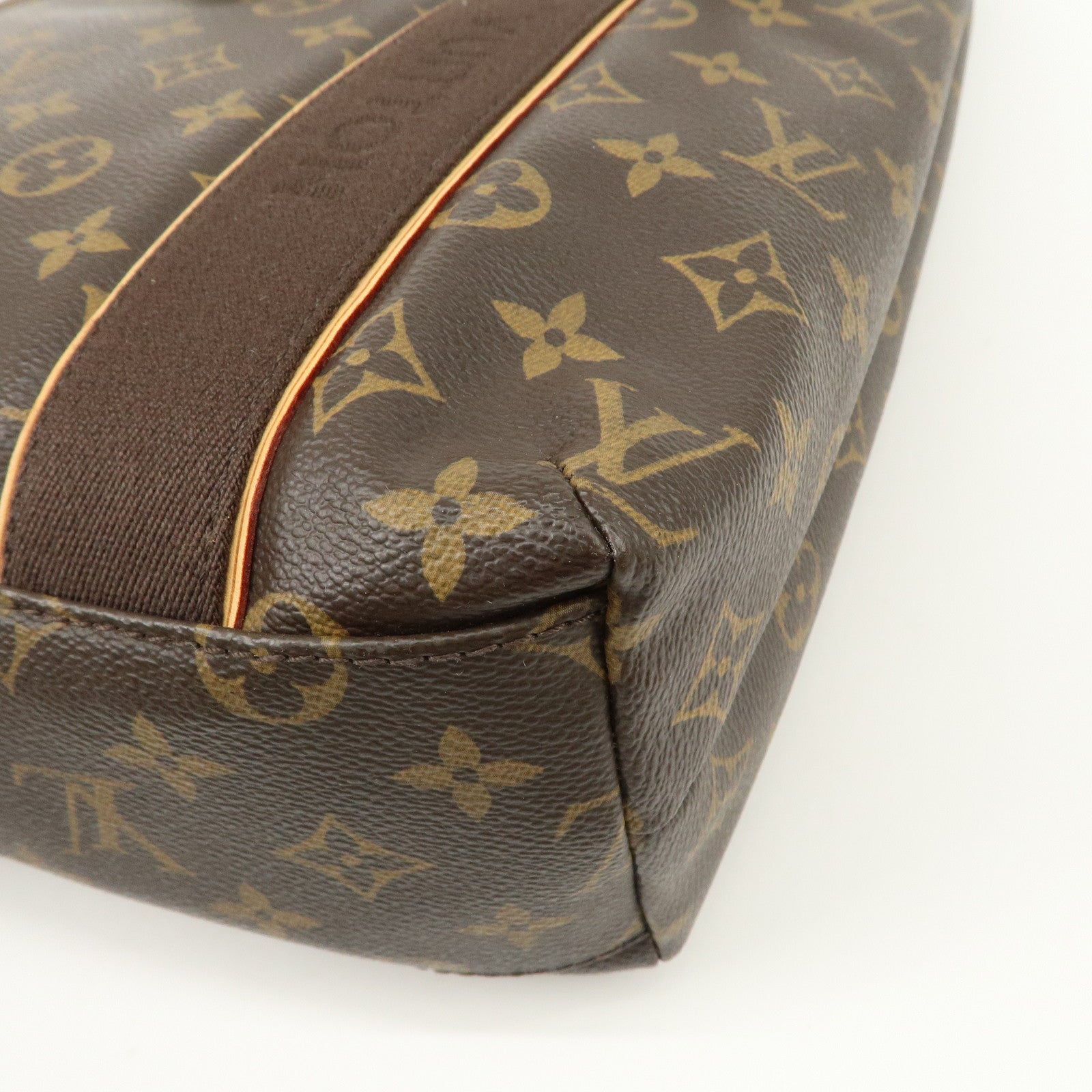 Louis Vuitton Monogram Cabas Beaubourg Tote Bag Brown M53013