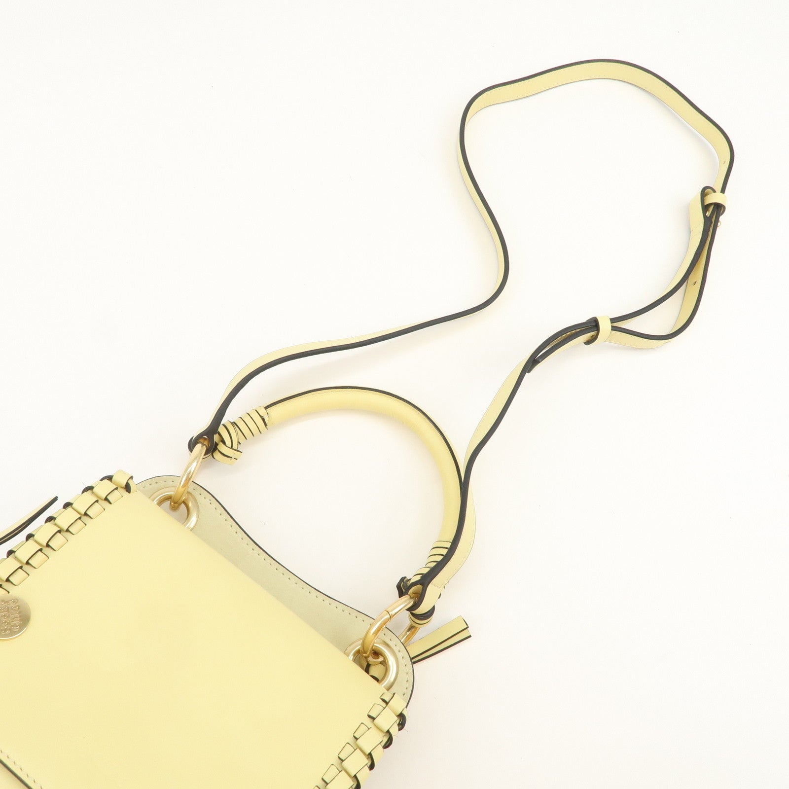 Chloe See By Chloe Tilda Leather 2WAY Bag Hand Bag 01-22-52-65