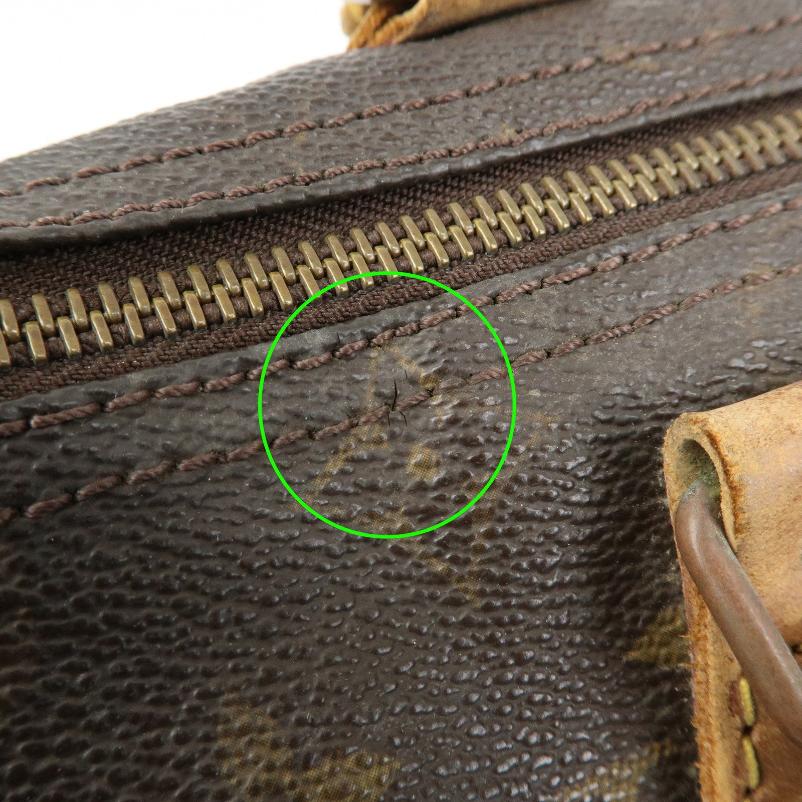 Louis Vuitton Monogram Speedy 25 Boston Bag Hand Bag Brown M41528