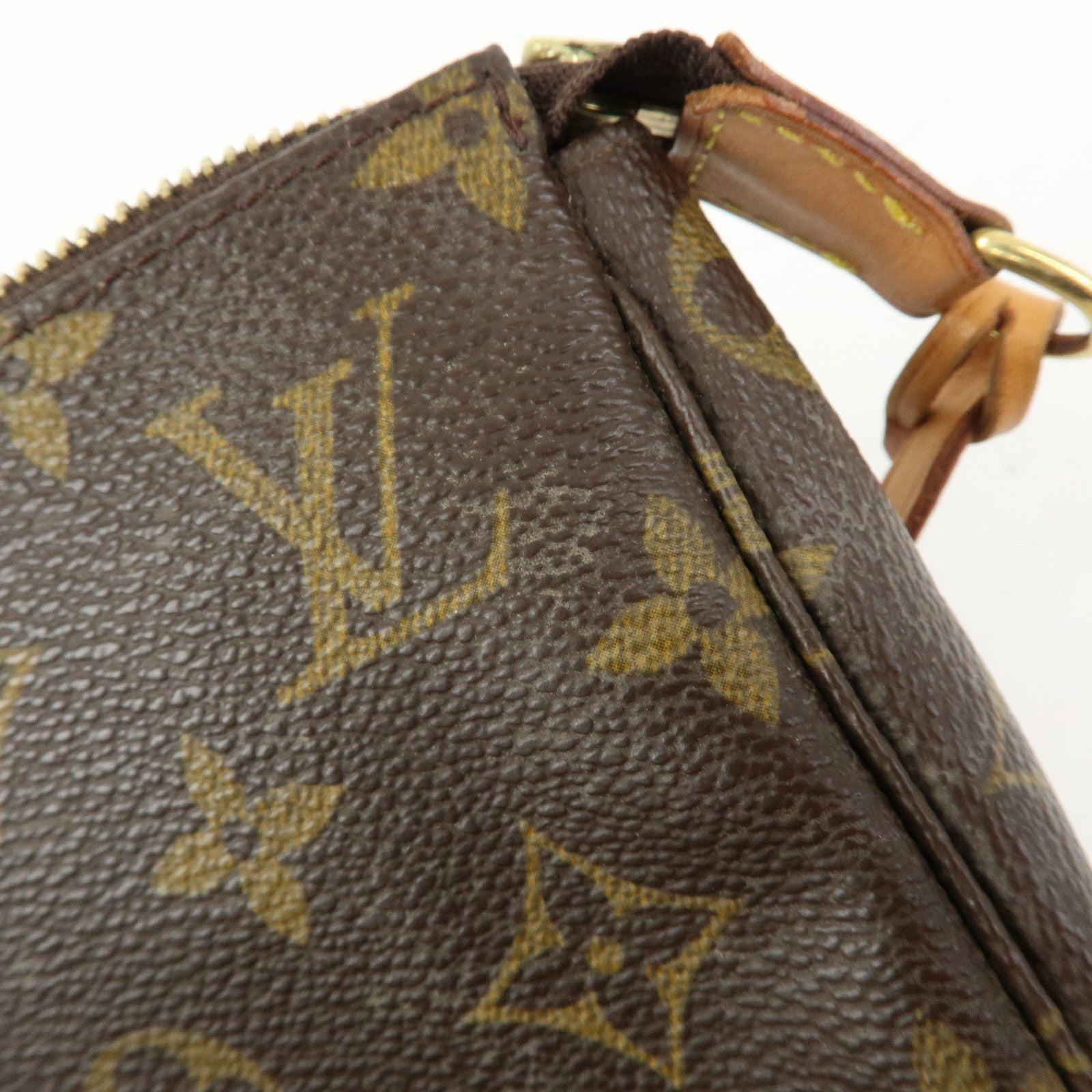 Louis Vuitton Monogram Pochette Accessoires Pouch Hand Bag M51980
