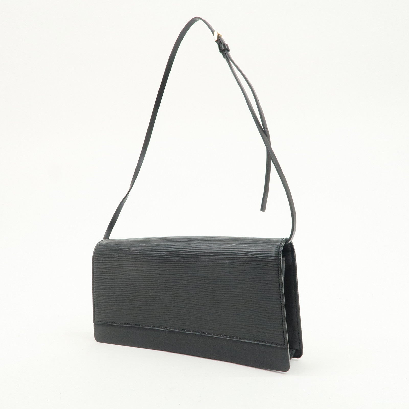 Louis Vuitton Epi Honfleur Shoulder Bag Hand Bag Noir Black M52732