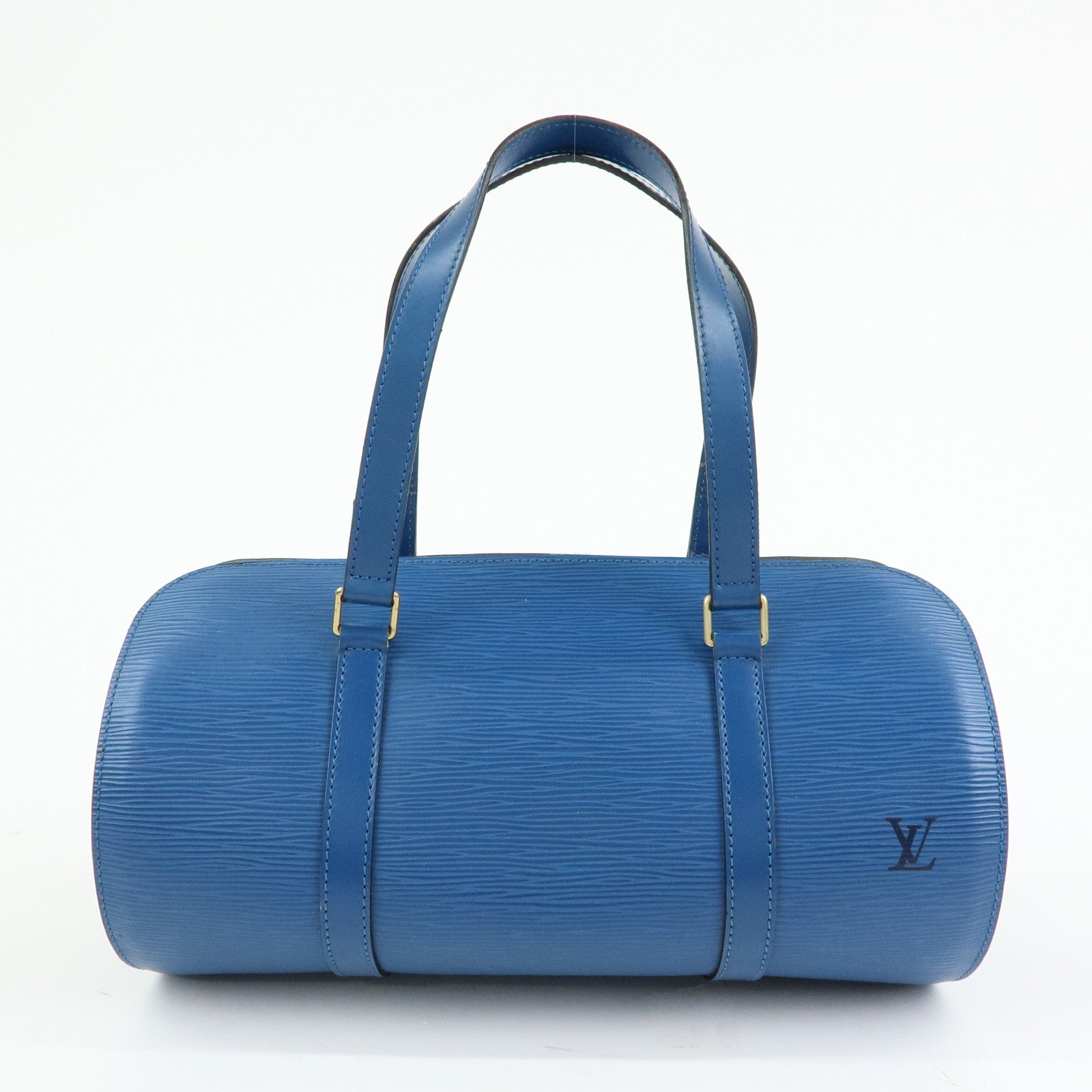 Louis Vuitton Epi Soufflot Shoulder Bag Hand Bag Toledo Blue M52225