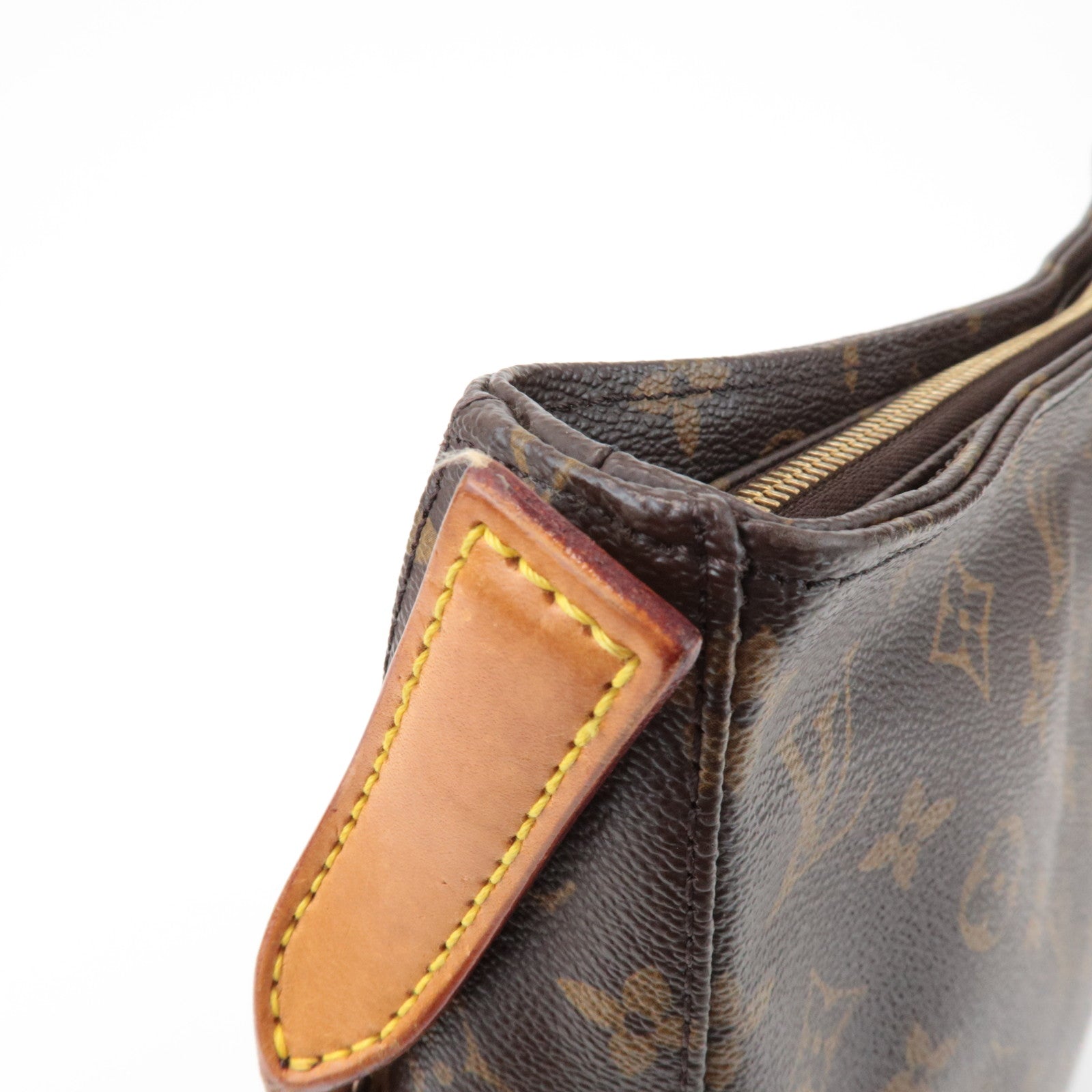 Louis Vuitton Monogram Looping GM Shoulder Bag Brown M51145