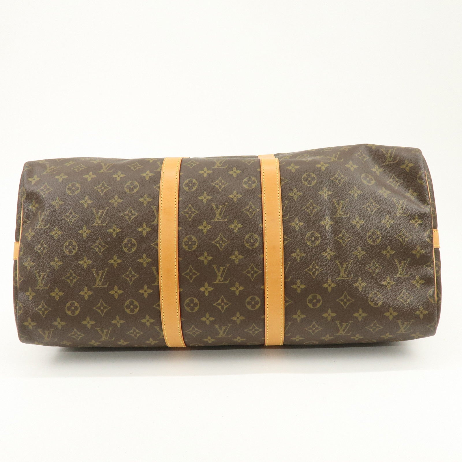 Louis Vuitton Monogram Keep All Bandouliere 55 Boston Bag M41414