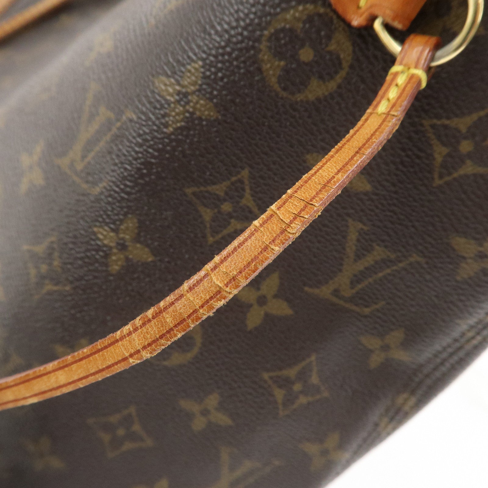Louis Vuitton Monogram Neverfull MM Tote Bag Hand Bag M40995