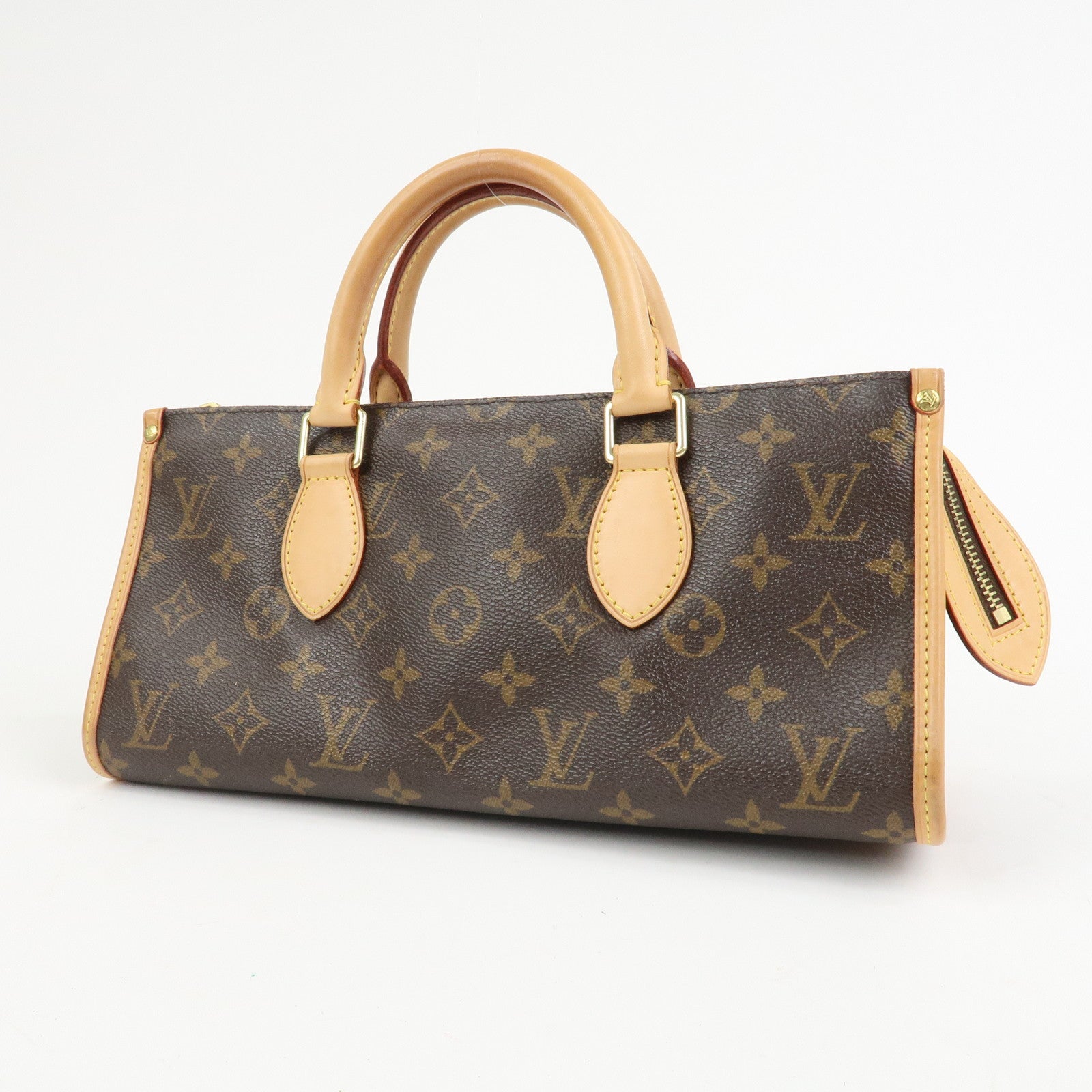 Louis Vuitton Monogram Popincourt Hand Bag Brown M40009