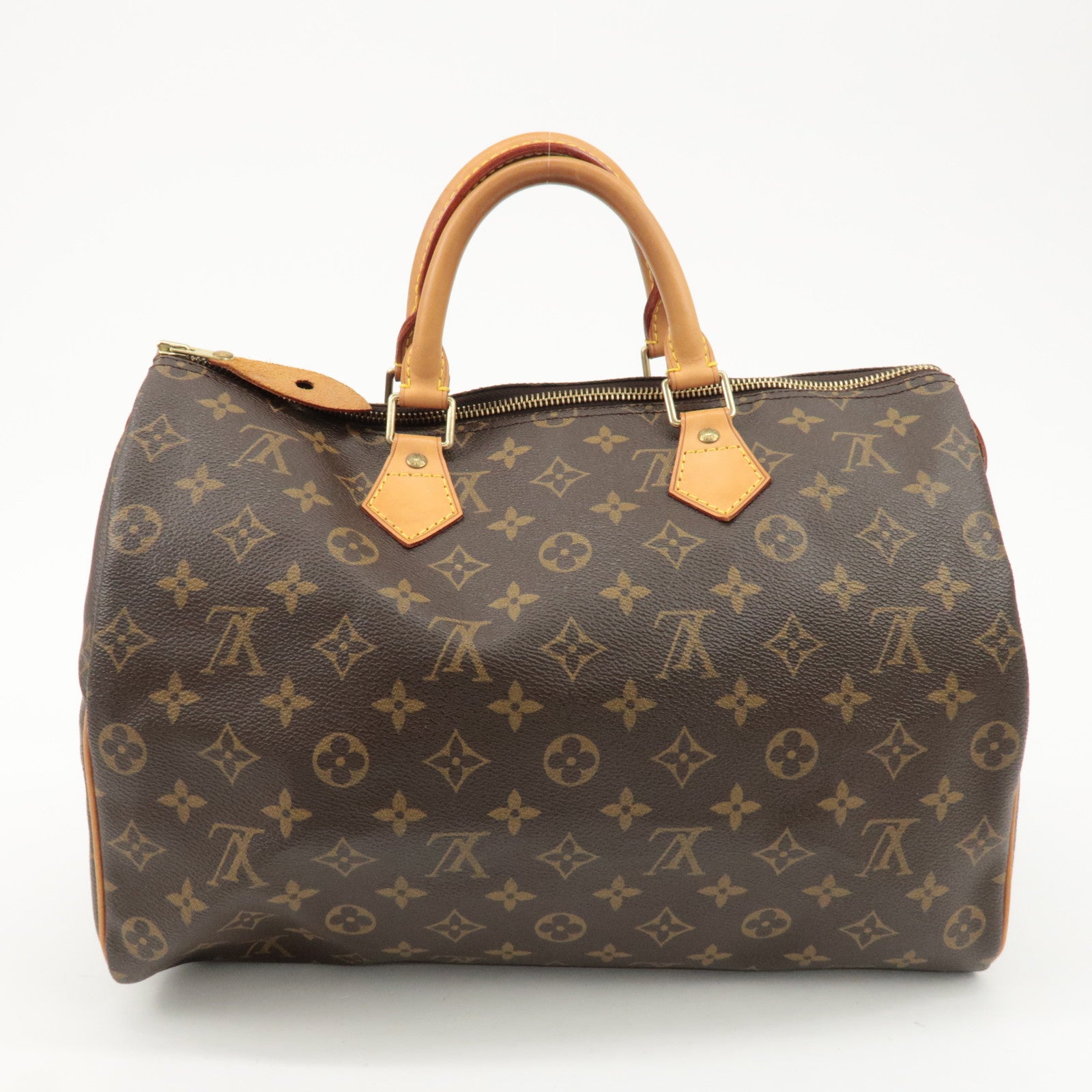 Louis Vuitton Monogram Speedy 35 Boston Bag Hand Bag M41524 Used