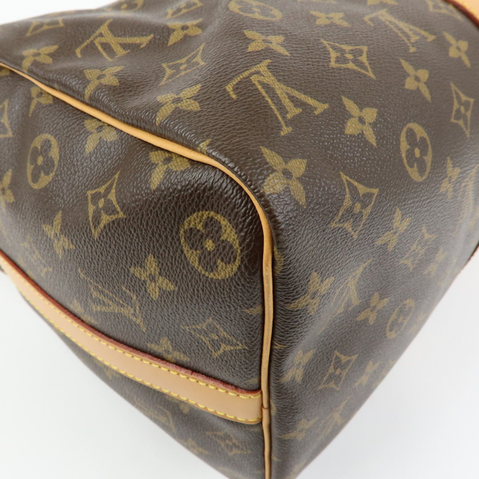 Louis Vuitton Monogram Keep All Bandouliere 45 Boston Bag M41418
