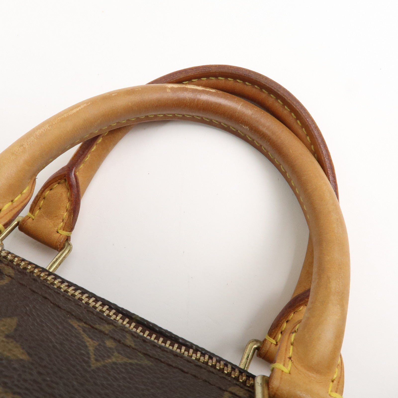 Louis Vuitton Monogram Speedy 25 Boston Bag Hand Bag Brown M41528