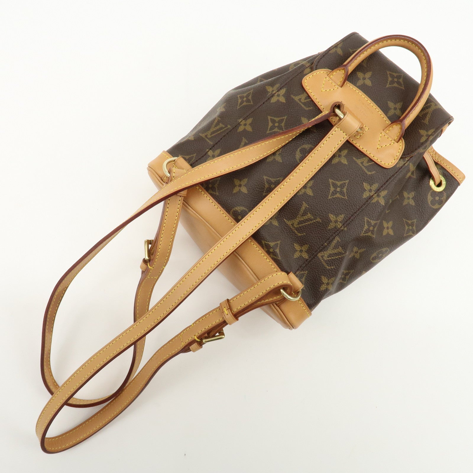 Louis Vuitton Monogram Canvas Mini Montsouris Backpack Brown M51137