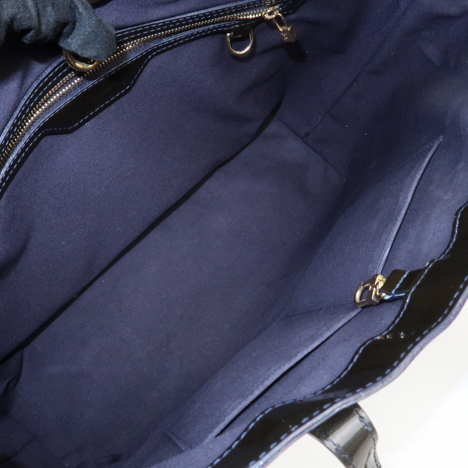 Louis Vuitton Monogram Vernis Leather Wilshire MM Hand Bag M91439