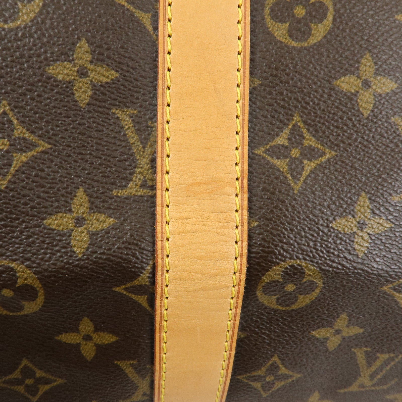 Louis Vuitton Monogram Keep All Bandouliere 55 Boston Bag M41414