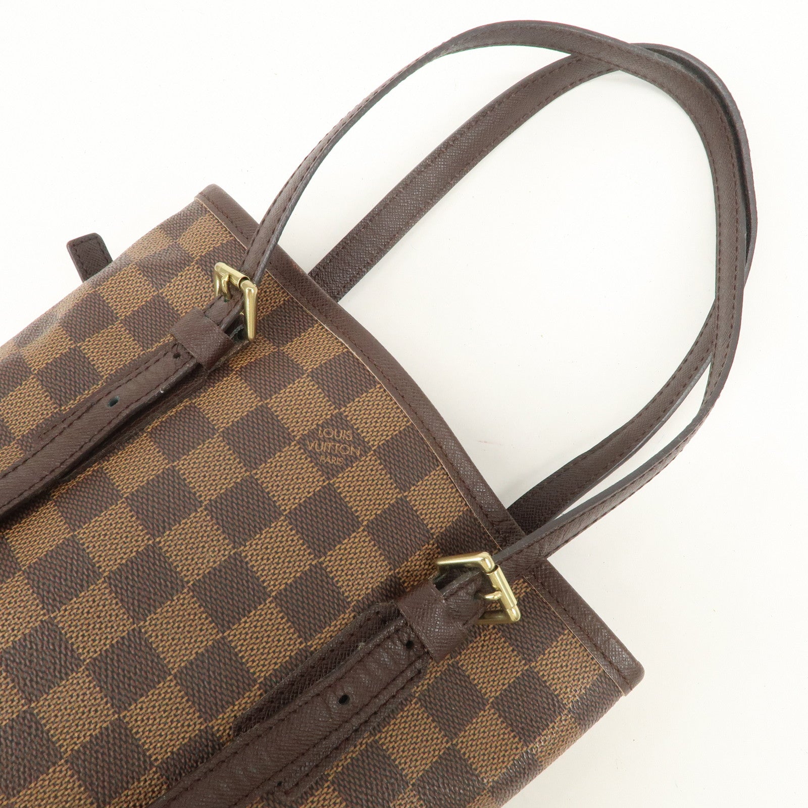 Louis Vuitton Damier Ebene Male Tote Bag Hand Bag Brown N42240